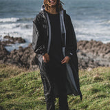 Dryrobe® Advance Unisex Long Sleeve - Black/Grey