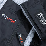 Dryrobe® Advance Unisex Long Sleeve - Black/Grey