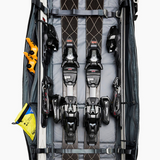 BlackBriar Pro Reflective Range Wide Ski Wheel Bag