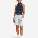 Cross Women's Caddy Sleeveless Polo - Navy