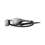 TYR Tracer-X Elite Racing Mirrored Goggle - Silver/Black