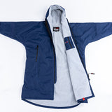 Dryrobe® Advance Unisex Long Sleeve - Navy/Grey