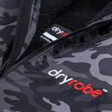 Dryrobe® Advance Unisex Long Sleeve - Black Camo/Black