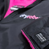 Dryrobe® Advance Unisex Long Sleeve - Black/Pink