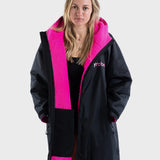 Dryrobe® Advance Unisex Long Sleeve - Black/Pink