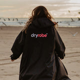 Dryrobe® Advance Unisex Long Sleeve - Black/Pink