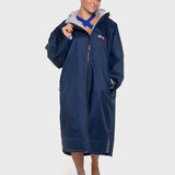 Dryrobe® Advance Unisex Long Sleeve - Navy/Grey