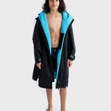 Dryrobe® Advance Youth Long Sleeve - Black/Blue