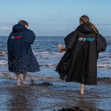 Dryrobe® Advance Youth Long Sleeve - Black/Blue