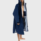 Dryrobe® Advance Unisex Long Sleeve - Navy/Grey