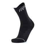 Sidas Unisex Run Anatomic Crew Socks - Black