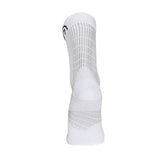 Sidas Unisex Run Anatomic Crew Socks - White