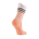 Sidas Unisex Run Anatomic Light Crew Socks - White/Pink