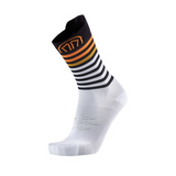 Sidas Unisex Run Anatomic Light Crew Socks - White/Black