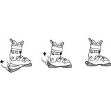Sidas Ski Boot Traction - Black