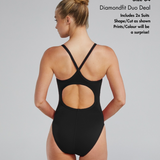 TYR Women's Sample Duo Deal - 2 x Size 34 Diamondfit Swimsuits