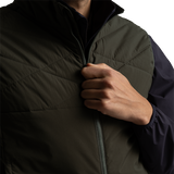 Cross Men's Creek Wind Vest - Dark Pine