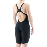 TYR Women's Invictus Open Back Swimsuit - Solid - Black