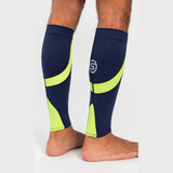 SKINS Unisex Series-3 Calf Tights MX - Navy/Lime