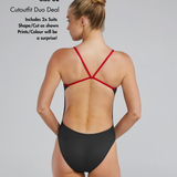 TYR Women's Sample Duo Deal - 2 x Size 32 Cutoutfit Swimsuits