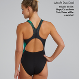 TYR Women's Sample Duo Deal -  2 x Size 34 Maxfit Swimsuits