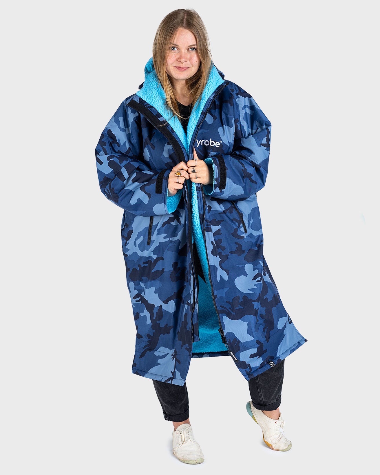 Nuclear Races Dry Robe Dryrobe® Advance Unisex Long Sleeve - Blue Camo/Blue – BRANDEX