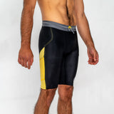 SKINS Men's Series-3 Half tights - Black/Yellow