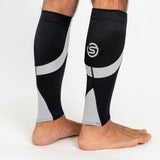 SKINS Unisex Series-3 Calf Tights MX - Black/Lt Grey