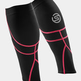 SKINS Unisex Series-3 MX Calf Tights - Black/Ruby