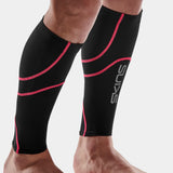 SKINS Unisex Series-3 MX Calf Tights - Black/Ruby