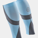 SKINS Series-3 MX Calf Tights - Retro Blue/Charcoal