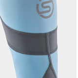 SKINS Series-3 MX Calf Tights - Retro Blue/Charcoal