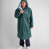 Dryrobe® Advance Unisex Long Sleeve - Dark Green/Grey