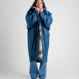 Dryrobe® Advance Unisex Long Sleeve - Deep Sea Blue / Sand Camo