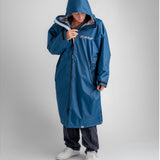 Dryrobe® Advance Unisex Long Sleeve - Deep Sea Blue / Sand Camo