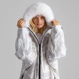 Dryrobe® Advance Unisex Long Sleeve - Alpine White Camo