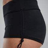 TYR Women's Solid Della Boyshort - Black