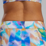 TYR Women's Tempera Della Boyshort - Orange/Multi
