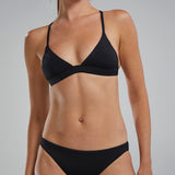 TYR Women's Solid Lula Bikini Bottom - Black