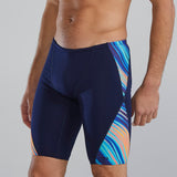 TYR Men's RipTidal Jammer - Teal/Org