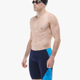 TYR Men's Durafast Elite Jammer - Zephyr - Blue/Navy