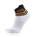 Sidas Unisex Run Anatomic Light Ankle Socks - White