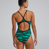 TYR Women's Technowave Diamondfit Swimsuit - Green