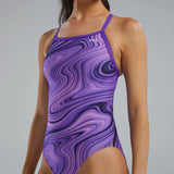 TYR Women's Vitality Diamondfit - Purple