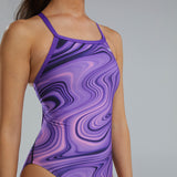 TYR Women's Vitality Diamondfit - Purple