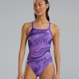 TYR Women's Vitality Diamondfit - Purple