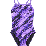 TYR Girls' Vitric Diamondfit Swimsuit - Purple