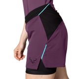 Dynafit Women's Alpine Pro 2in1 Shorts - Royal Purple