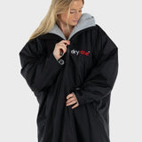 Dryrobe Advance Unisex Long Sleeve - Black/Grey