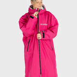Dryrobe® Advance Unisex Long Sleeve - Pink/Lt Grey